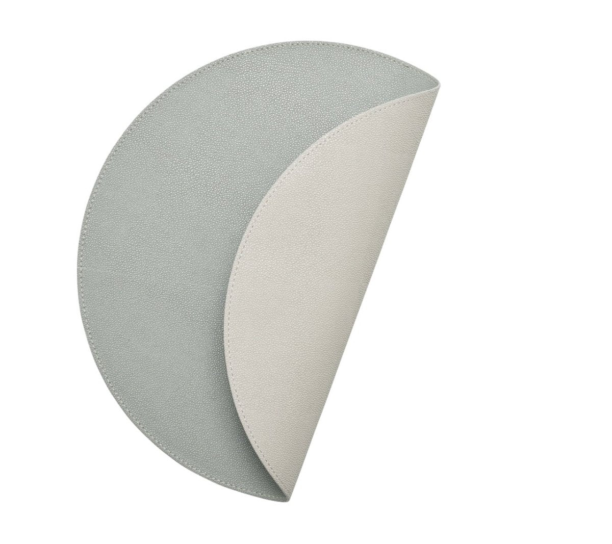 Icons Placemat in Gray & Elephant by Kim Seybert Gray/Elephant Set of 4 Placemats - 15"L x 15"W x 0.1"H at FIG LINENS AND HOME 1