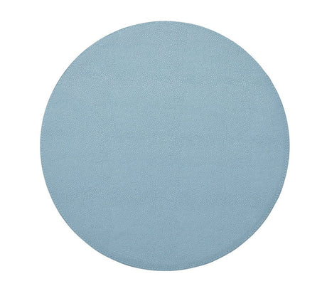 Icons Placemat in Sky & Blue by Kim Seybert Sky/Blue Set of 4 Placemats - 15"L x 15"W x 0.1"H at FIG LINENS AND HOME 4