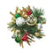 Jingle Bells Napkin Ring in Green, Red & Gold | Christmas Napkin Ring at Fig Linens and Home
