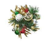 Jingle Bells Napkin Ring in Green, Red & Gold | Christmas Napkin Ring at Fig Linens and Home