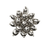 Jubilee Napkin Ring in Silver Set of 4 by Kim Seybert - Top View