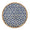 Kim Seybert Lanai Placemats in Natural & Blue | Set of 4 at Fig Linens and Home - View 1
