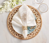 Kim Seybert Lanai Placemats in Natural & Brown | Set of 4 at Fig Linens and Home - View 5