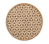 Kim Seybert Lanai Placemats in Natural & Brown | Set of 4 at Fig Linens and Home - View 1