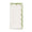 Kim Seybert Lune Napkin in White, Green & Gold - Set of 4 Cloth Napkins Folded at Fig Linens & Home