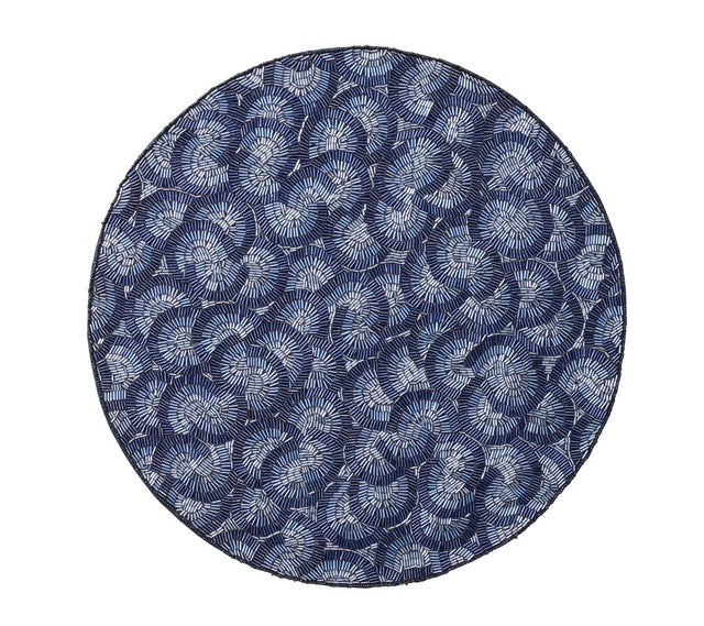 Lune Placemat in Blue, Set of 2 Kim Seybert