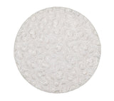 Lune Placemat in White, Set of 2 by Kim Seybert at Fig Linens and Home - View 1