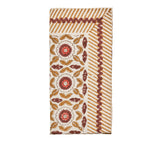 Majorelle Napkin in Brown & Orange, Set of 4 Kim Seybert