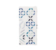 Malta Napkin in White & Blue by Kim Seybert at Fig Linens and Home 1