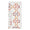 Malta Napkin in White & Brown, Set of 4 Kim Seybert - Fig Linens and Home - Folded