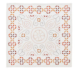 Malta Napkin in White & Brown, Set of 4 by Kim Seybert at Fig Linens and Home 3