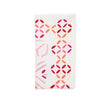 Malta Napkin in White, Pink & Orange by Kim Seybert at Fig Linens and Home 3