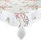 Merry and Bright Tablecloth in White, Red & Green Kim Seybert