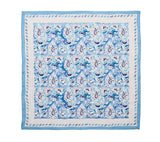 Mira Napkin Lilac & Blue by Kim Seybert | Fig Linens and Home - Open View 1