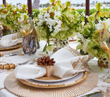 Orion Wine Glass in Gold Set of 4 by Kim Seybert at Fig Linens and Home 3