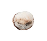 Owl White/Brown Napkin Ring Detail 3 | Kim Seybert at Fig Linens and Home