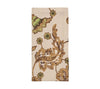 Paisley Vine Beige/Multi Napkin | Kim Seybert at Fig Linens and Home