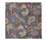 Paisley Vine Blue/Gray Napkin Detail 4 | Kim Seybert at Fig Linens and Home