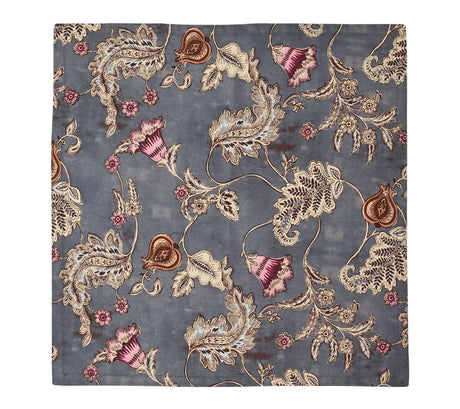 Paisley Vine Blue/Gray Napkin Detail 4 | Kim Seybert at Fig Linens and Home