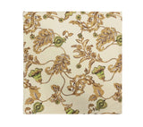 Paisley Vine Beige/Multi Table Cloth Detail 3 | Kim Seybert at Fig Linens and Home