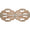 Palisade Table Runner in Gold Silver Kim Seybert Figlinensandhome 1