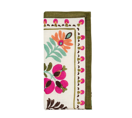 Pareo Napkin in Multi by Kim Seybert at Fig Linens and Home - 1