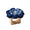 Pareo Napkin Ring in Periwinkle & Blue by Kim Seybert at Fig Linens and Home 1