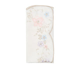 Printemps Napkin in White & Multi Set of 4 by Kim Seybert at Fig Linens and Home 1