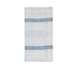 Ribbon Stripe Cloth Napkins in Ivory & Blue Set of 4 | Kim Seybert at Fig Linens and Home 2
