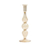Ripple Candle Holder in Champagne by Kim Seybert at Fig Linens and Home
