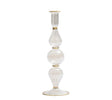 Ripple Candle Holder in Clear by Kim Seybert at Fig Linens and Home