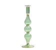 Ripple Candle Holder in Green by Kim Seybert at Fig Linens and Home