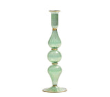 Ripple Candle Holder in Green by Kim Seybert at Fig Linens and Home
