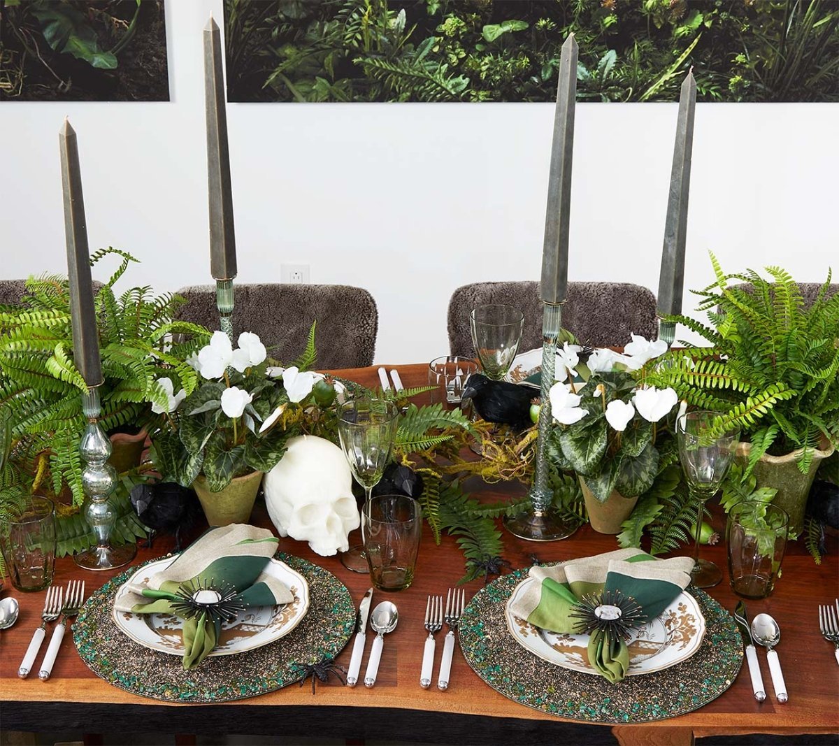 Ripple Green Candlestick Detail 5 | Kim Seybert at Fig Linens and Home