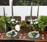 Ripple Green Candlestick Detail 5 | Kim Seybert at Fig Linens and Home