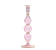 Ripple Candle Holder in Pink by Kim Seybert at Fig Linens and Home