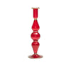 Ripple Ruby Candlestick Detail 2 | Kim Seybert at Fig Linens and Home