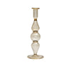 Ripple Smoke Candlestick | Kim Seybert at Fig Linens and Home