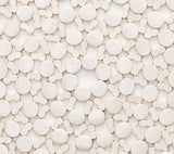 Round Bamboo Placemat in White Set of 4 by Kim Seybert at Fig Linens and Home - Image 8