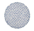 Rush Placemat in White & Blue Set of 2 by Kim Seybert at Fig Linens and Home