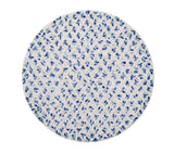 Rush Placemat in White & Blue Set of 2 by Kim Seybert at Fig Linens and Home