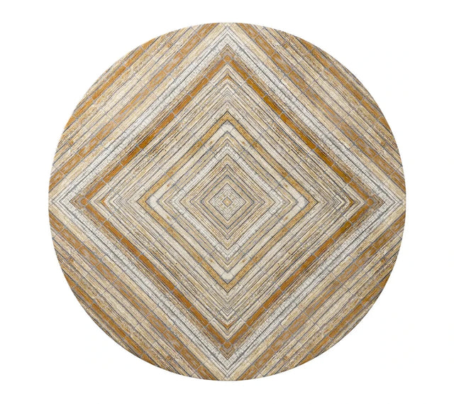 Russet Gold/Silver Placemat | Kim Seybert at Fig Linens and Home