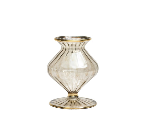Scallop Bud Vase in Smoke Kim Seybert