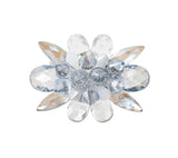 Spectra Napkin Ring in Glacier Blue, Set of 4 in a Gift Box GLACIER BLUE 2.8" L x 2.2" W x 2.4" H at FIG LINENS AND HOME 5
