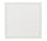 Starry Night Napkin in White & Blue, Set of 4 Kim Seybert at Fig Linens and Home - 29