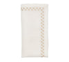 Starry Night Napkin in White & Gold, Set of 4 Kim Seybert at Fig Linens and Home - 14
