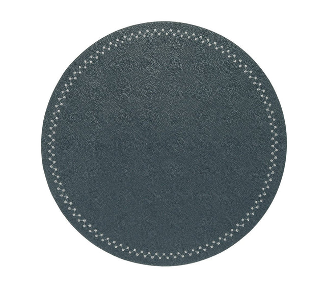 Starry Night Placemat in Cadet, Set of 4 Kim Seybert at Fig Linens and Home - 8