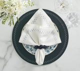 Starry Night Placemat in Cadet, Set of 4 Kim Seybert at Fig Linens and Home - 12