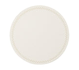 Starry Night Placemat in White & Gold, Set of 4 Kim Seybert at Fig Linens and Home - 23