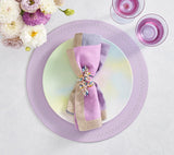 Starry Night Placemats in Lilac by Kim Seybert at Fig Linens and Home - Lifestyle 3